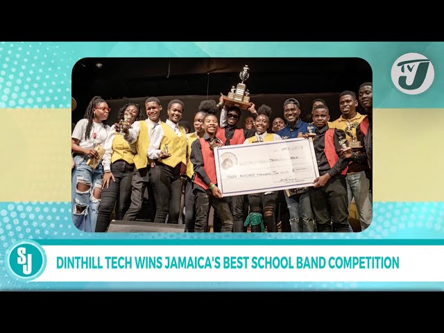 ⁣Dinthill Tech Wins Jamaica's Best School Band Competion | TVJ Smile Jamaica