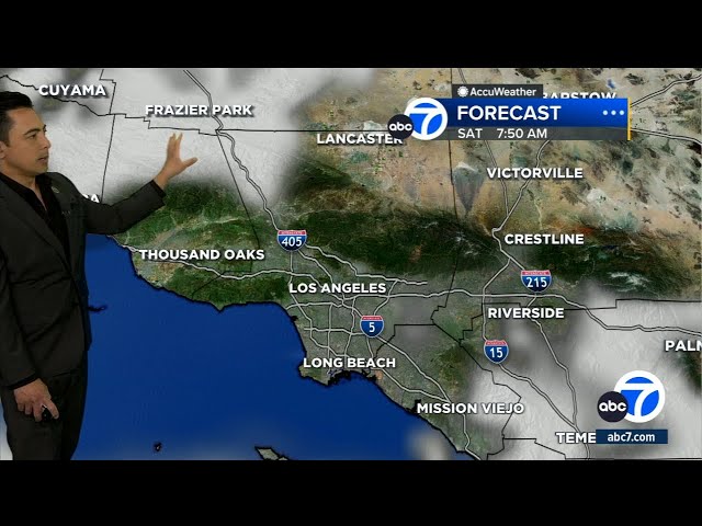SoCal to see warming trend this weekend
