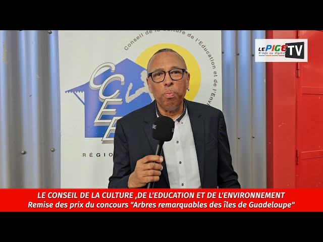 ⁣CCEE : Remise des prix du concours "Arbres remarquable des îles de Guadeloupe"