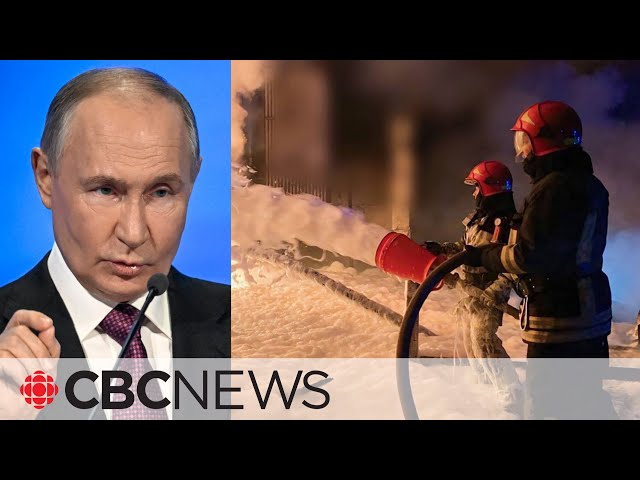 ⁣Russia strikes Ukrainian energy facilities