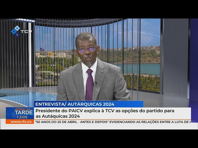 ⁣Presidente do PAICV explica à TCV  as opções do partido para as Autárquicas 2024