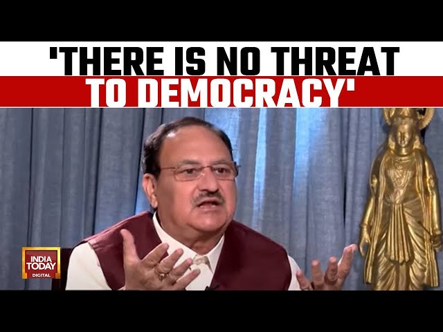 BJP National President JP Nadda Attacks Opposition Says '..Opposition Faces Threat To Its Exist