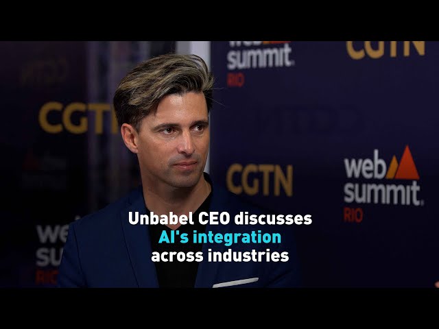 ⁣Unbabel CEO discusses AI's integration across industries