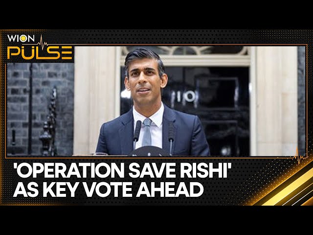 ⁣‘Operation Save Rishi’ aims to get UK leader through key vote | WION Pulse