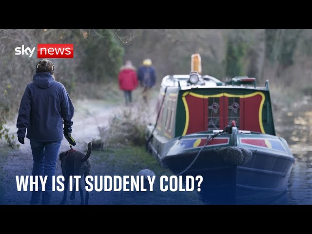 ⁣UK weather: Why is it suddenly cold and when is it forecast to get warmer?