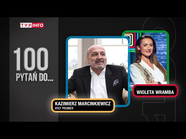 ⁣100 pytań do... Kazimierza Marcinkiewicza