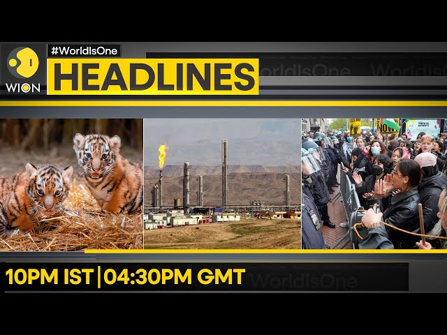 ⁣Campus protestors deatained | 4 killed in Iraq gas field attack | WION Headlines