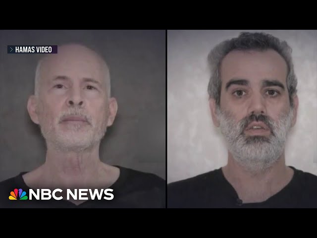 ⁣Hamas releases new hostage video, includes American captive