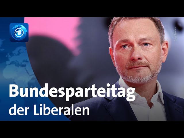 ⁣FDP-Bundesparteitag: Lindner schwört Partei auf „Wirtschaftswende“ ein