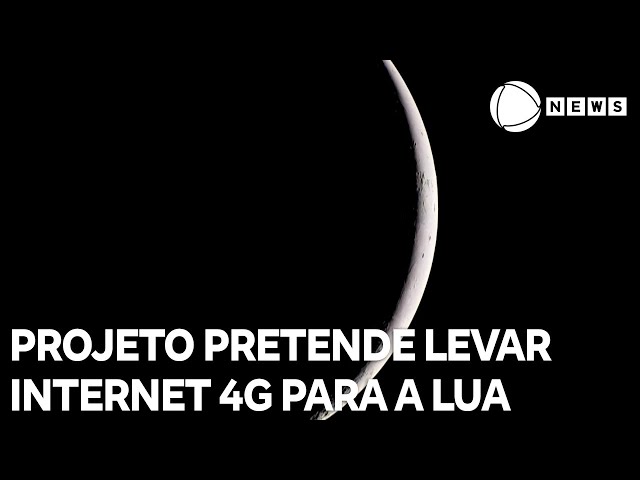 ⁣Projeto pretende levar internet 4G para a Lua