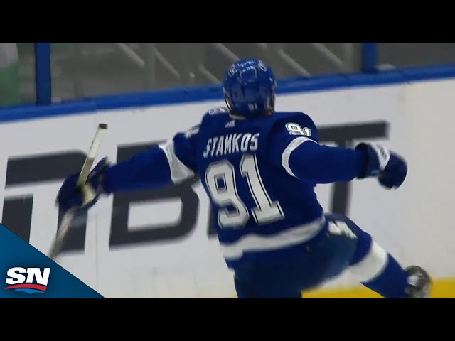 ⁣Steven Stamkos Gives Lightning Breathing Room With Second Goal Of Game