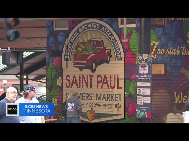 The Saint Paul Farmer's Market returns, a sure sign that warmer days are ahead