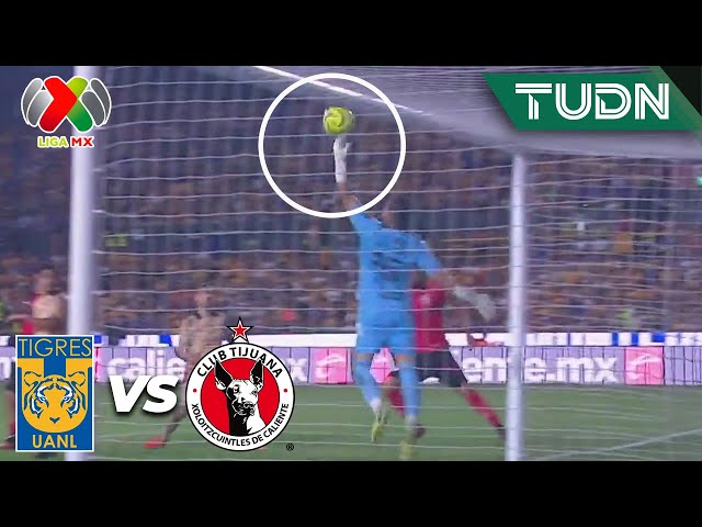 ¡ES UN ATAJADÓN DE RODRÍGUEZ! | Tigres 1-0 Tijuana | CL2024 - Liga Mx J17 | TUDN