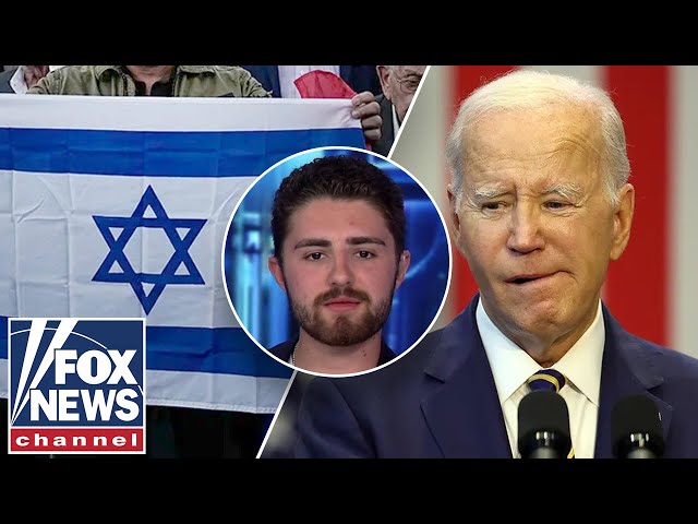 ⁣GWU student sends message to Biden: 'Israel isn't going anywhere'