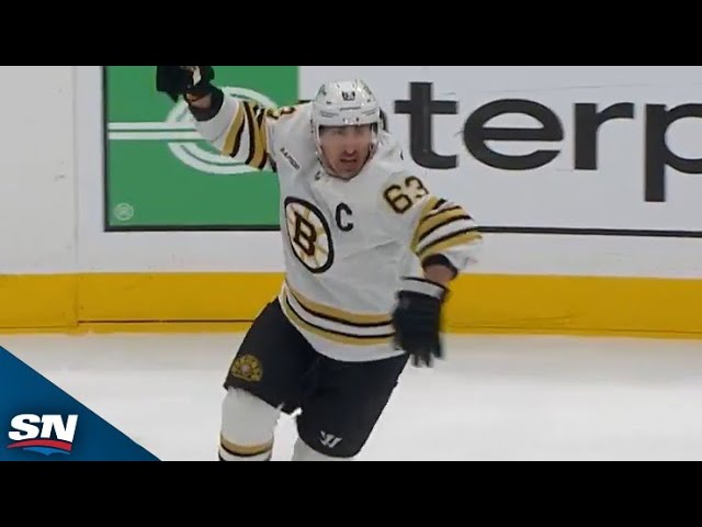 ⁣Brad Marchand Becomes Bruins' All-Time Leading Playoff Goal Scorer