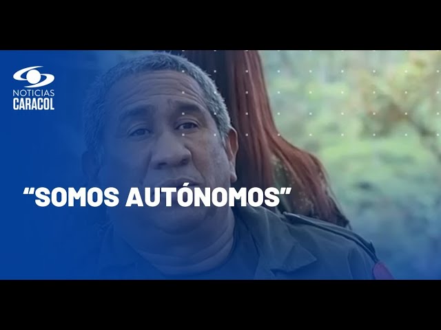 ⁣Alias HH dice que frente Comuneros del Sur del ELN es "autónomo" y quiere negociar la paz