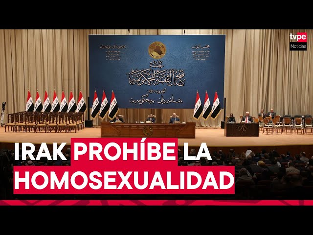 ⁣Irak: Aprueban castigar 'la homosexualidad' hasta con 15 años de cárcel