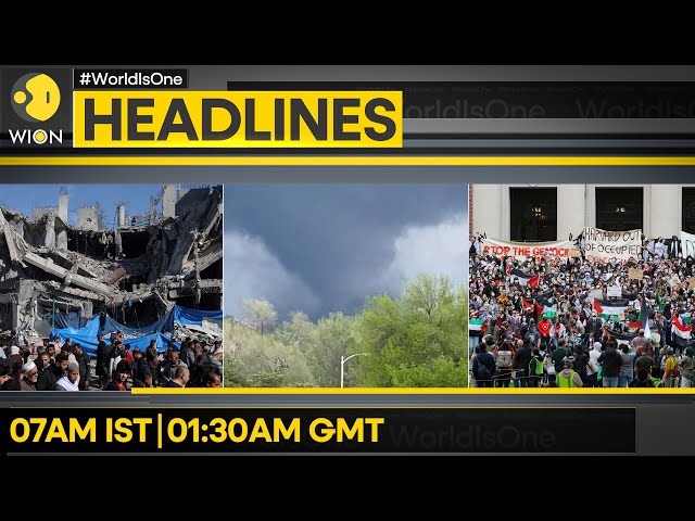⁣Israel-Hamas ceasefire deal push | Pro-Palestine protests across US | WION Headlines