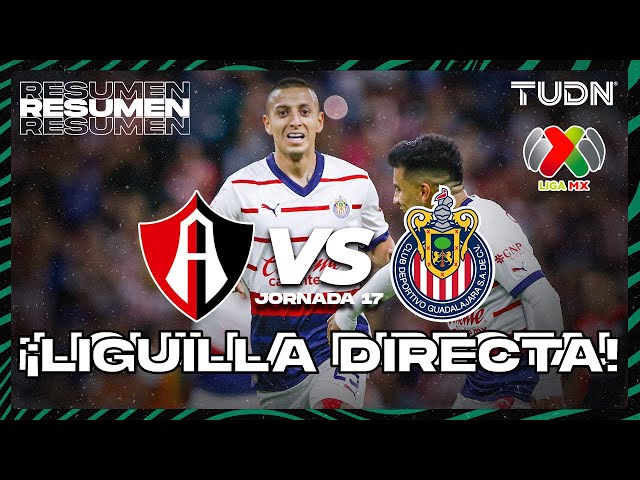 ⁣Resumen y goles | Atlas vs Chivas | CL2024 - Liga Mx J17 | TUDN