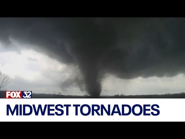 ⁣Dozens of tornadoes sweep across Midwest