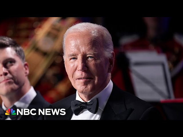 ⁣Watch Biden's full remarks at the 2024 White House Correspondents’ dinner 