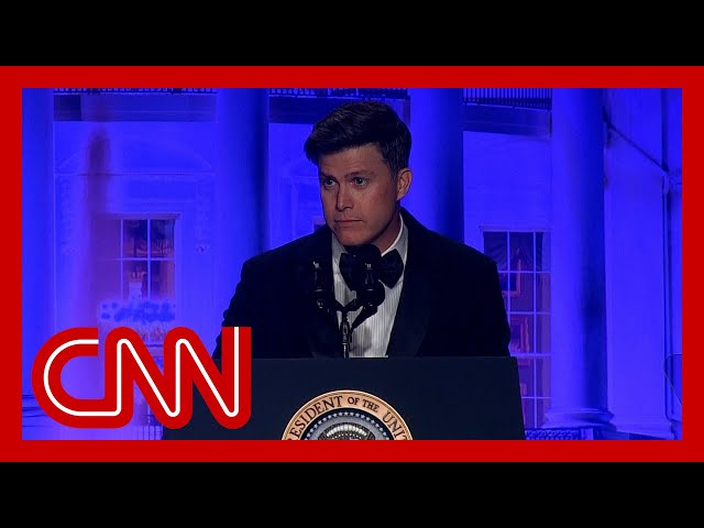 ⁣Watch Colin Jost roast Biden, Trump and others at White House Correspondents’ Dinner