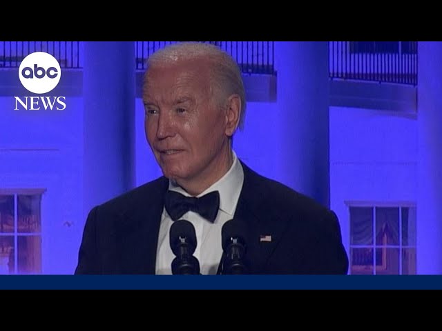 ⁣Biden speaks at the White House Correspondents’ Dinner