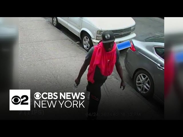 ⁣Video shows man accused of violently pushing woman in the Bronx
