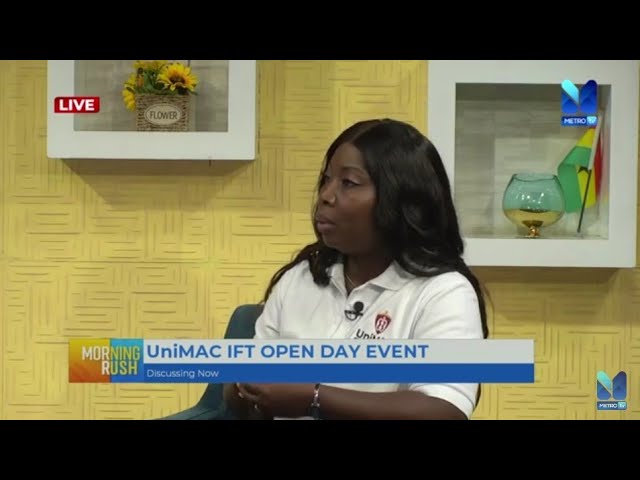 ⁣Discussing UniMAC-IFT: OPEN DAY EVENT | #MorningRush