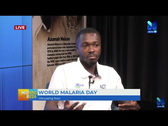 ⁣Discussing WORLD MALARIA DAY with BLISS GVS PHARMA GHANA | #MorningRush