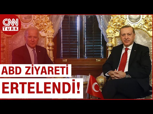Cumhurbaşkanı Erdoğan'ın ABD Ziyareti Ertelendi! ABD Tarafı: "Erdoğan'ı Dört Gözle Be