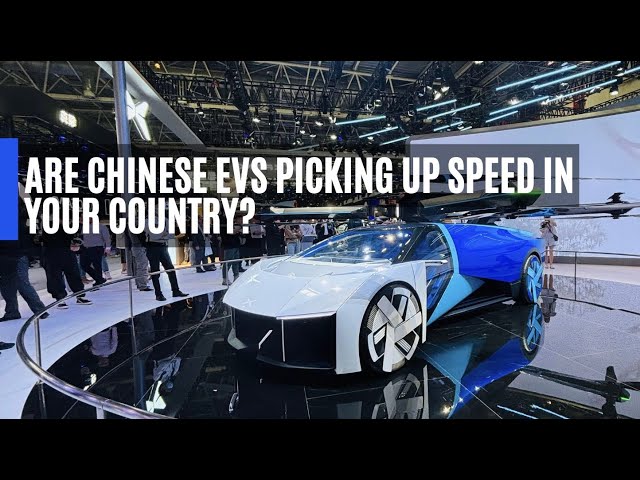 ⁣Global visitors: China's leading EVs offer vast choices