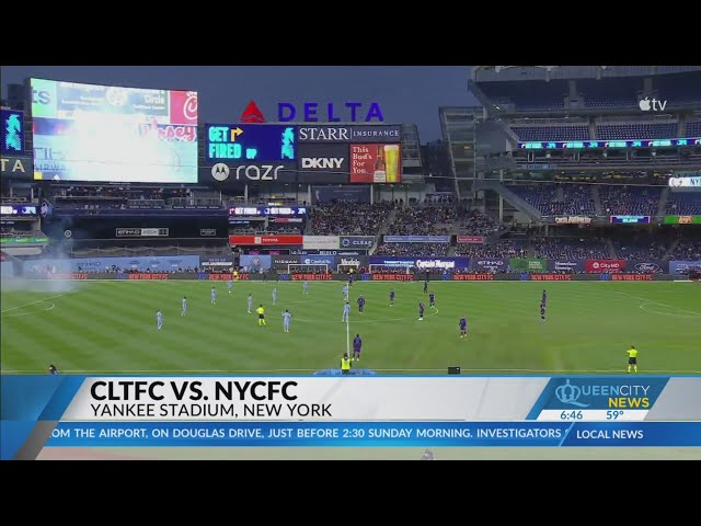 Charlotte FC loses in stoppage time to NYCFC
