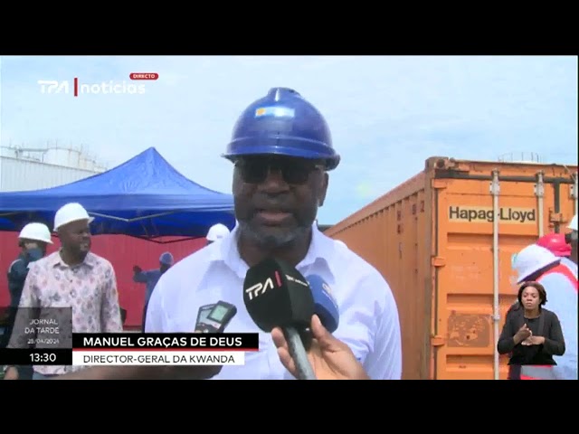 ⁣Soyo - Lançamento das obras de reabilitação do terminal de cargas da Base Logística da Kwanda