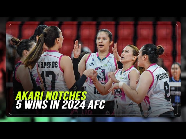 ⁣PVL: Akari closes their 2024 All-Filipino chapter at 7th place