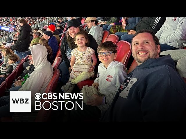 ⁣Young Revs fan from Team IMPACT gets to watch Lionel Messi at Gillette Stadium