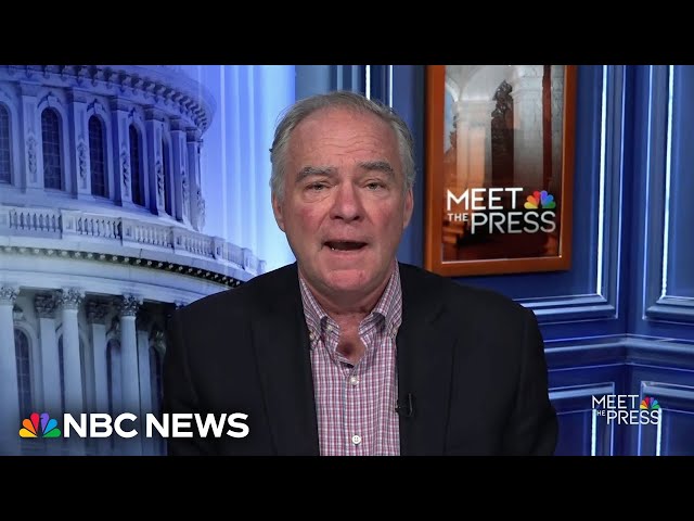 ⁣Sen. Kaine says U.S. must help ‘Israel defend itself’ after calls to withhold aid: Full interview