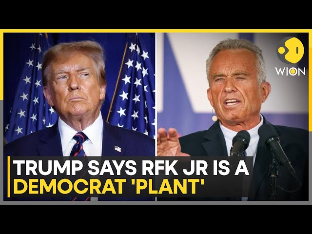 US: Donald Trump calls RFK Jr a ‘Democrat plant,’ says voting for him is a ‘wasted protest vote’