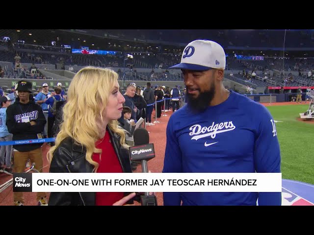 ⁣Former Jay Teoscar Hernández discusses viral Ohtani moment