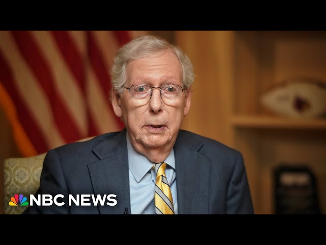 ⁣McConnell says the world is ‘more dangerous now than before World War II’: Full interview