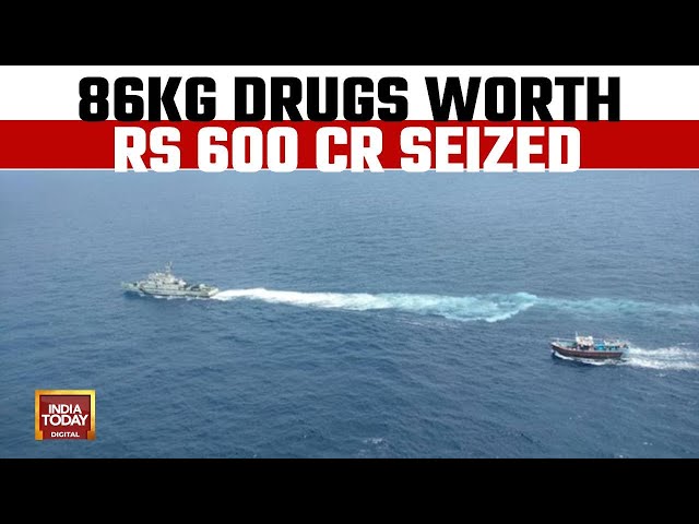 ⁣14 Pakistanis Detained, Rs 602 Cr Worth Drugs Seized In Gujarat In Major Narcotics Operation
