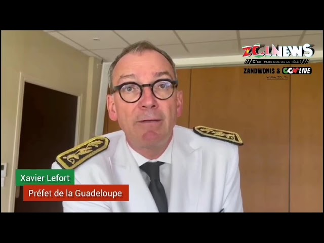 Canne Guadeloupe interview du préfet