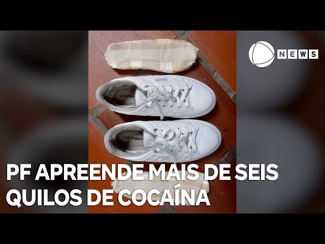 ⁣Polícia Federal apreende mais de seis quilos de cocaína em Porto Alegre