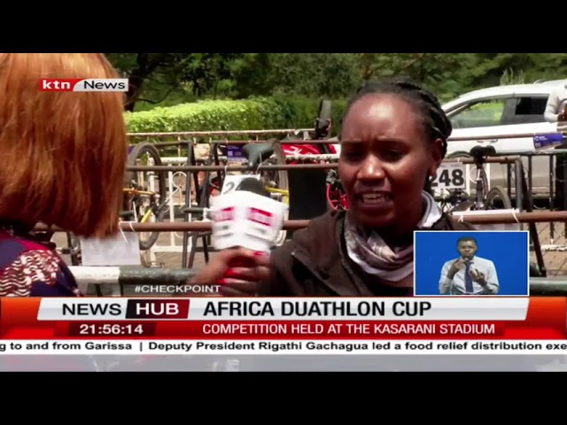 ⁣2024 Africa Triathlon Duathlon Cup concludes at Kasarani Aquatic Centre