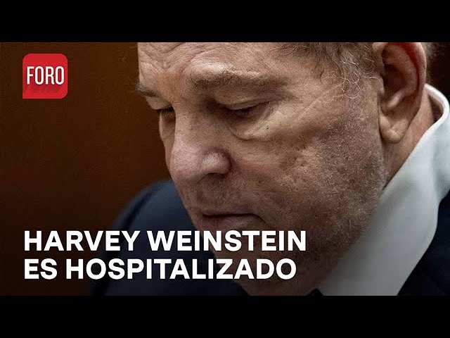 ⁣Harvey Weinstein es hospitalizado tras regresar a la cárcel en Nueva York - Las Noticias
