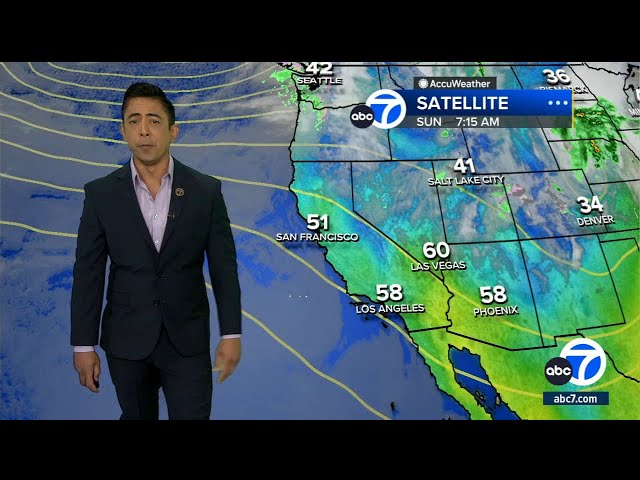 ⁣SoCal to see pleasant warm temperatures Sunday