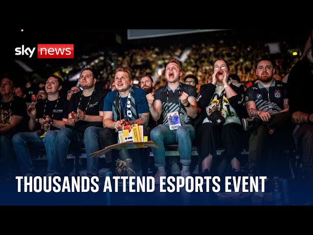 ⁣Thousands of fans head to West Midlands to watch professional video gamers