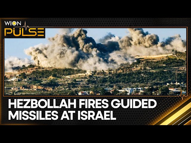 Israel War: Hezbollah says fires drones and guided missiles at Israel | WION Pulse