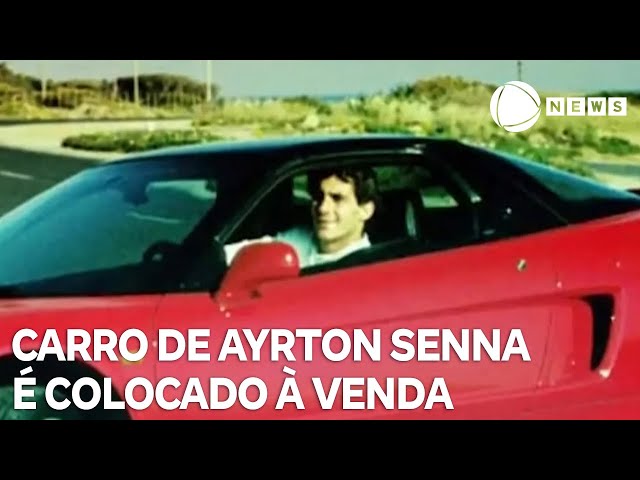 ⁣Carro de Ayrton Senna é colocado à venda