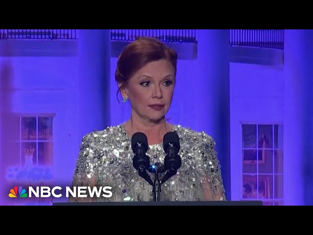 ⁣‘We preserve the historical record’: Kelly O’Donnell highlights importance of free press during WHCD